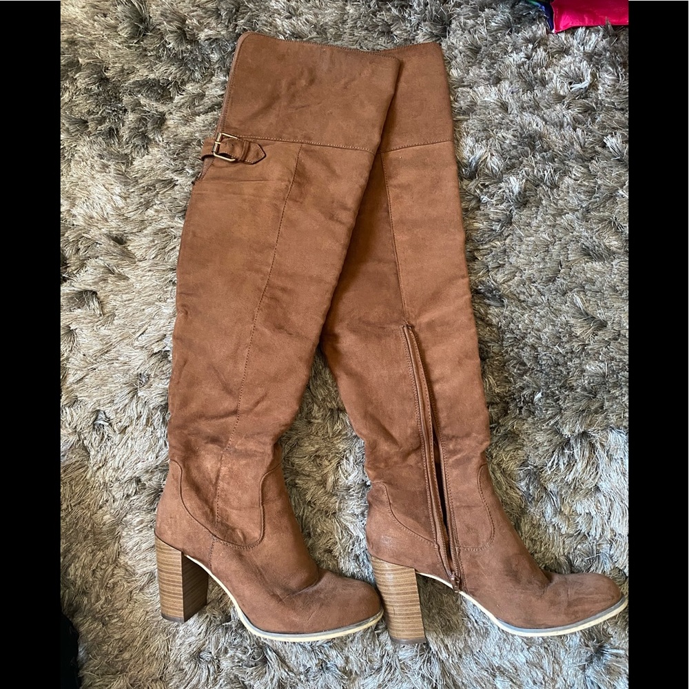 Forever 21 chestnuts knee high